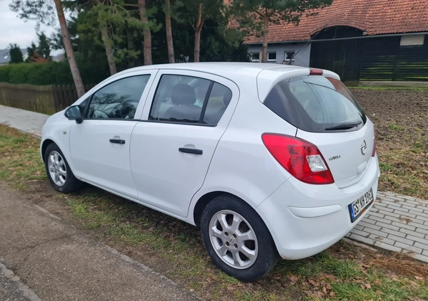 Opel Corsa cena 13900 przebieg: 208000, rok produkcji 2011 z Chojnice małe 254